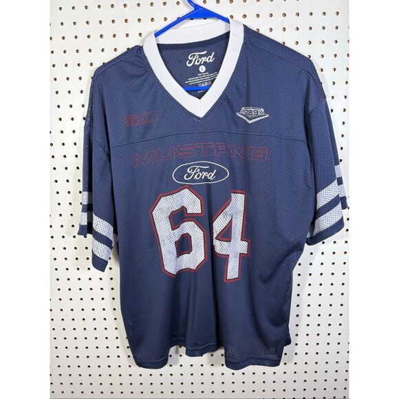 Ford mustang mesh jersey shirt size L - Picture 1 of 5